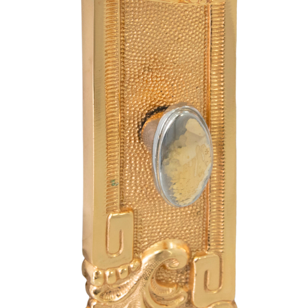 Juego Manillas Con Placa Baño