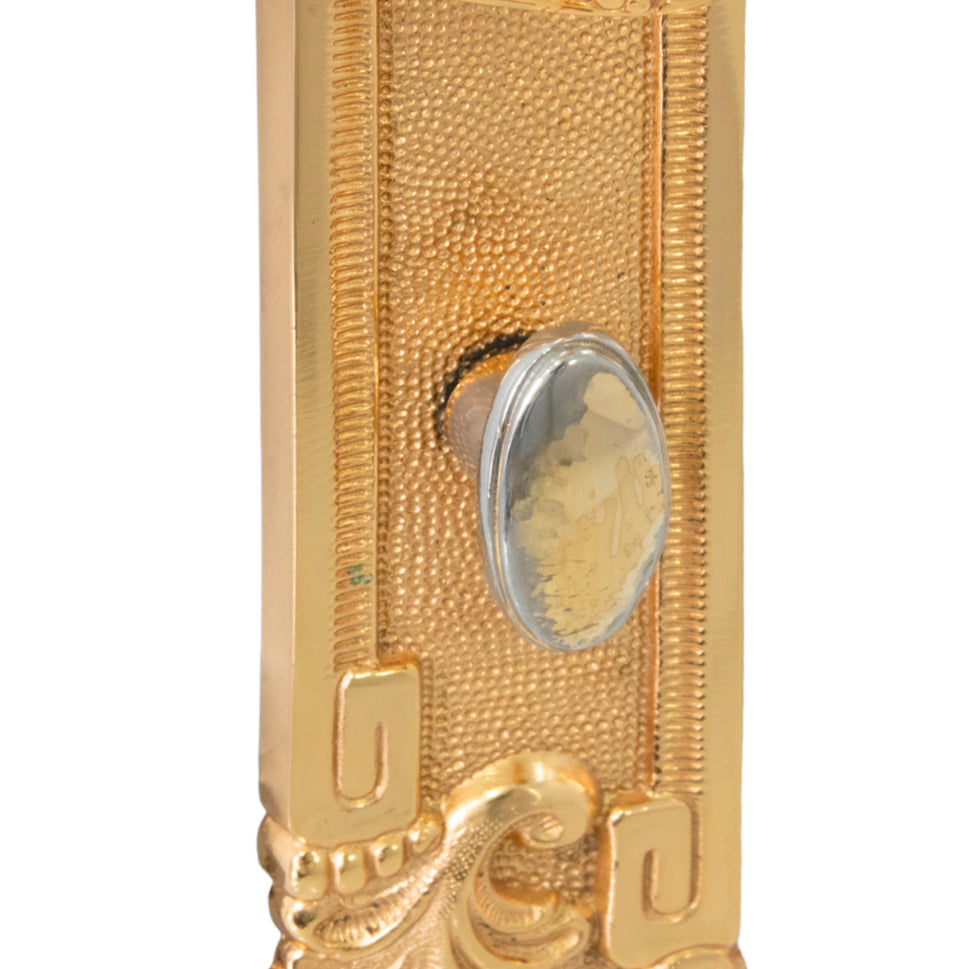Juego Manillas Con Placa Baño