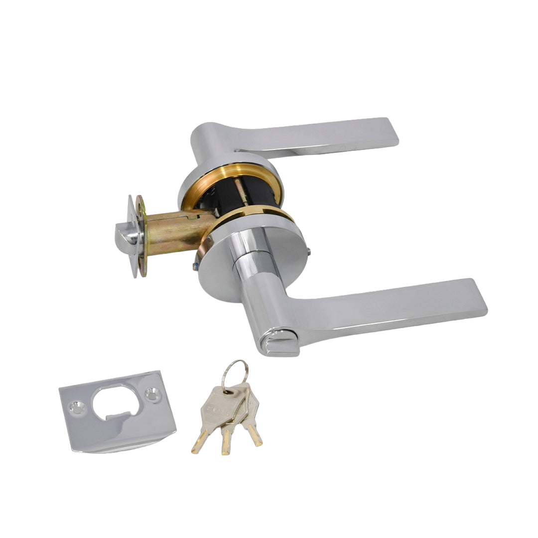 Cerradura De Alcoba Con Roseta Redonda