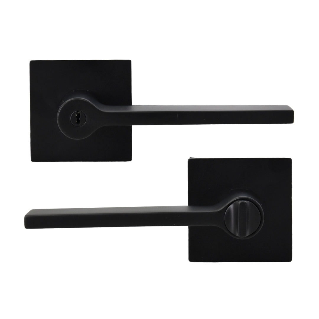 Cerradura De Alcoba Con Roseta Cuadrada