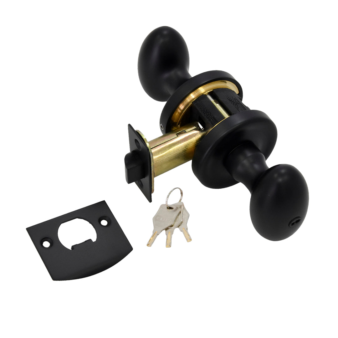 Cerradura Pomo Huevo De Alcoba