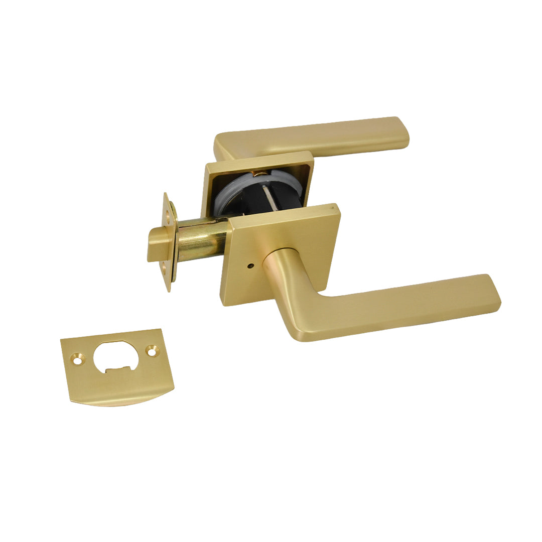 Cerradura De Privacidad Con Roseta Cuadrada