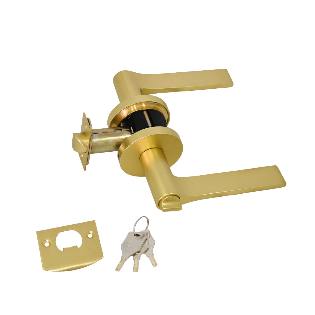 Cerradura De Alcoba Con Roseta Redonda