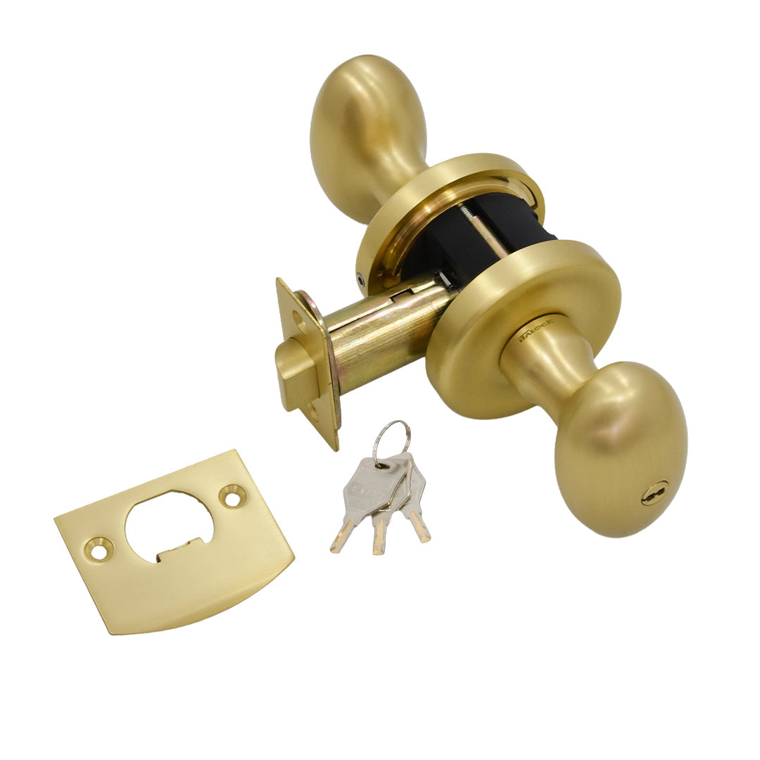 Cerradura Pomo Huevo De Alcoba