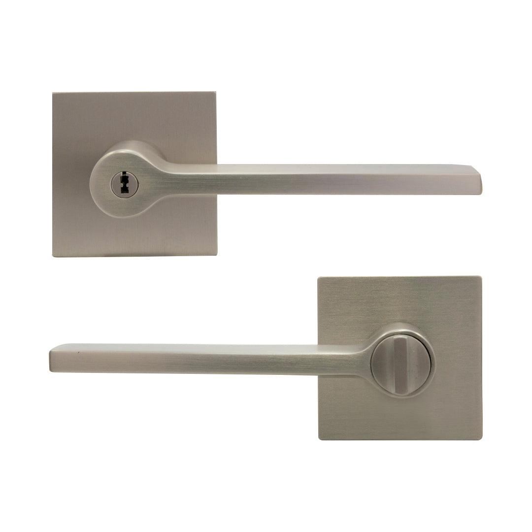 Cerradura De Alcoba Con Roseta Cuadrada