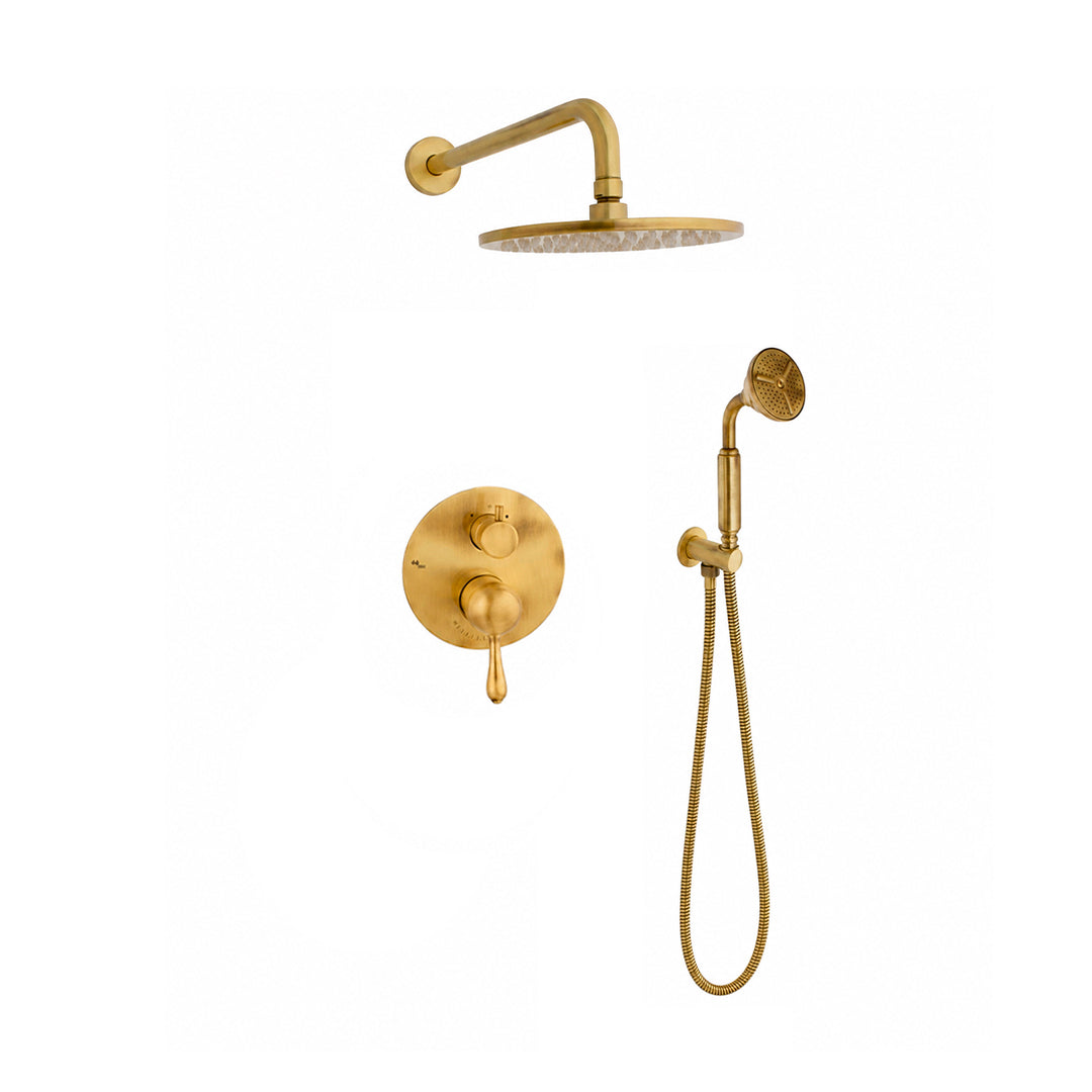 Set De Ducha Con Mezclador 2 Vias
