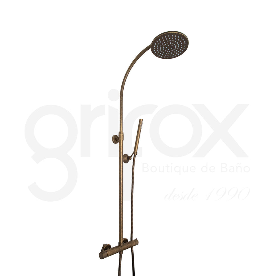 Columna De Ducha Externa  Redonda