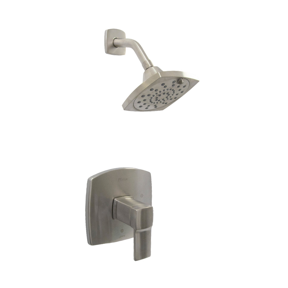 Set De Ducha,Tubo Y Mezclador