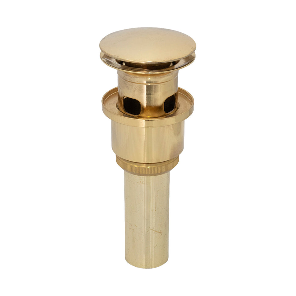 Desague Push Con Rebosadero