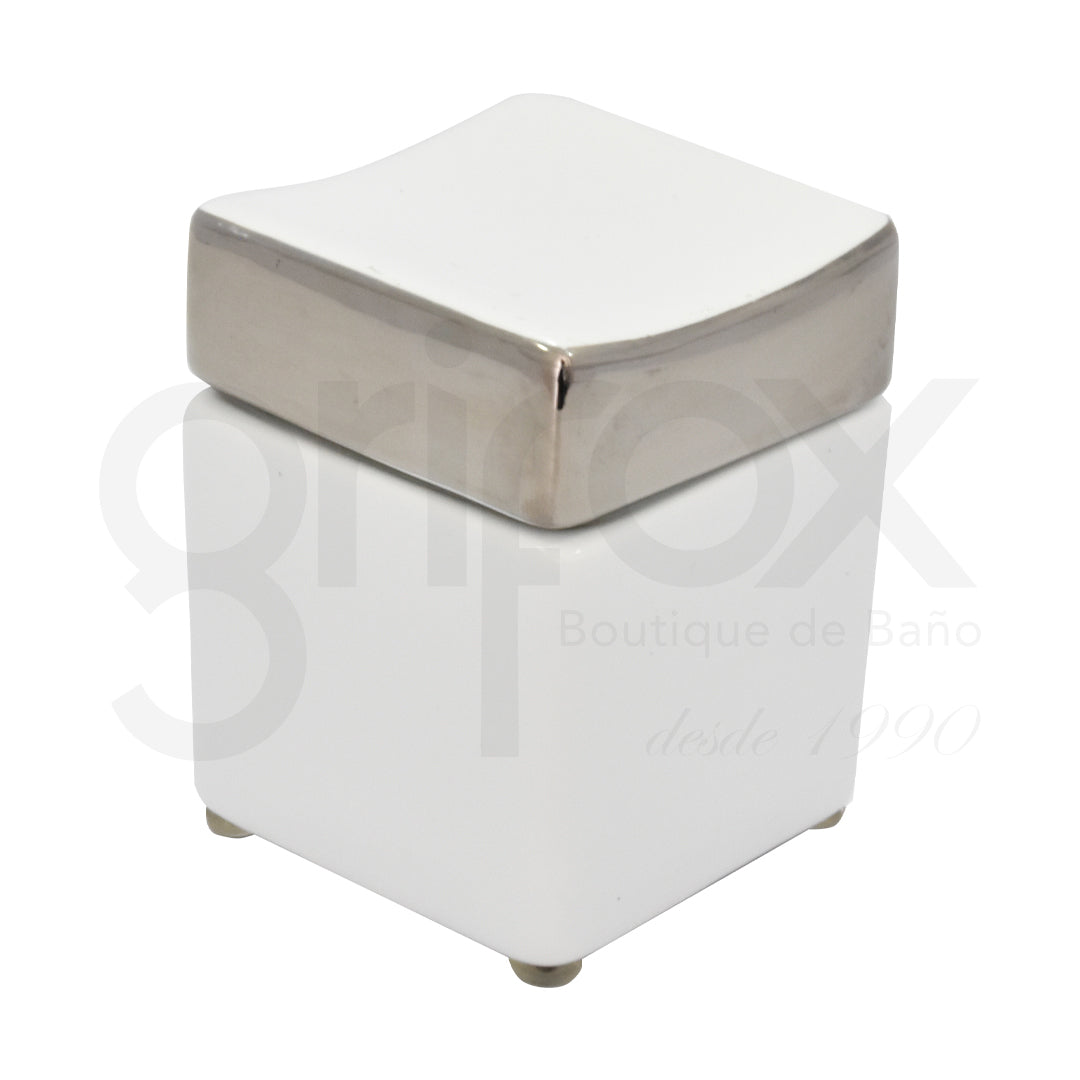 Portaobjetos C/Tapa Cuadrado/Cup W/Lip Opulence  Opulence