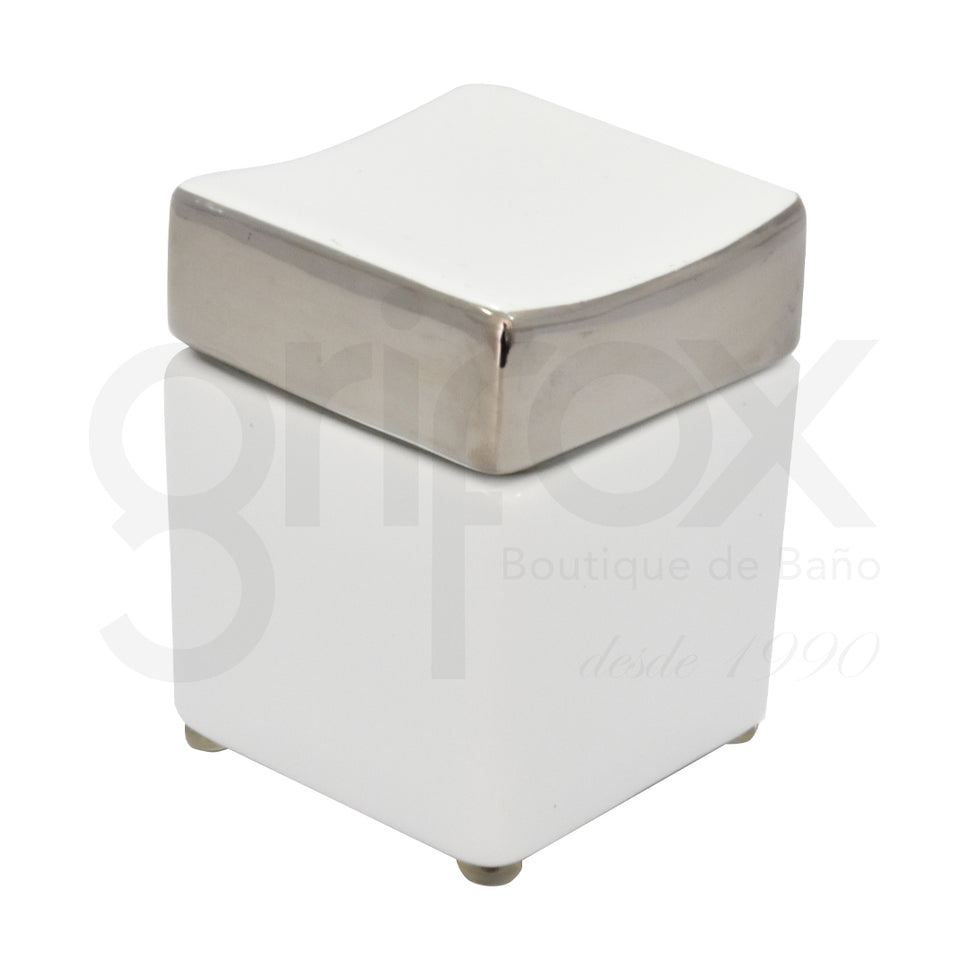 Portaobjetos C/Tapa Cuadrado/Cup W/Lip Opulence  Opulence