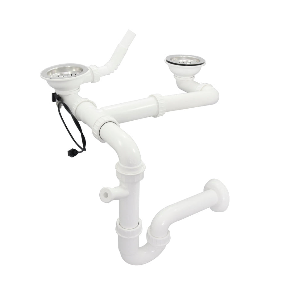 Sifon Sencillo C/Canastilla Automatica Redonda Line74-75