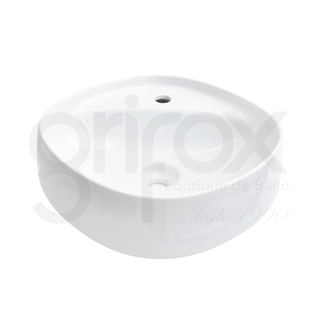 Lavamanos De Sobreponer 455X455X160Mm C/Desague