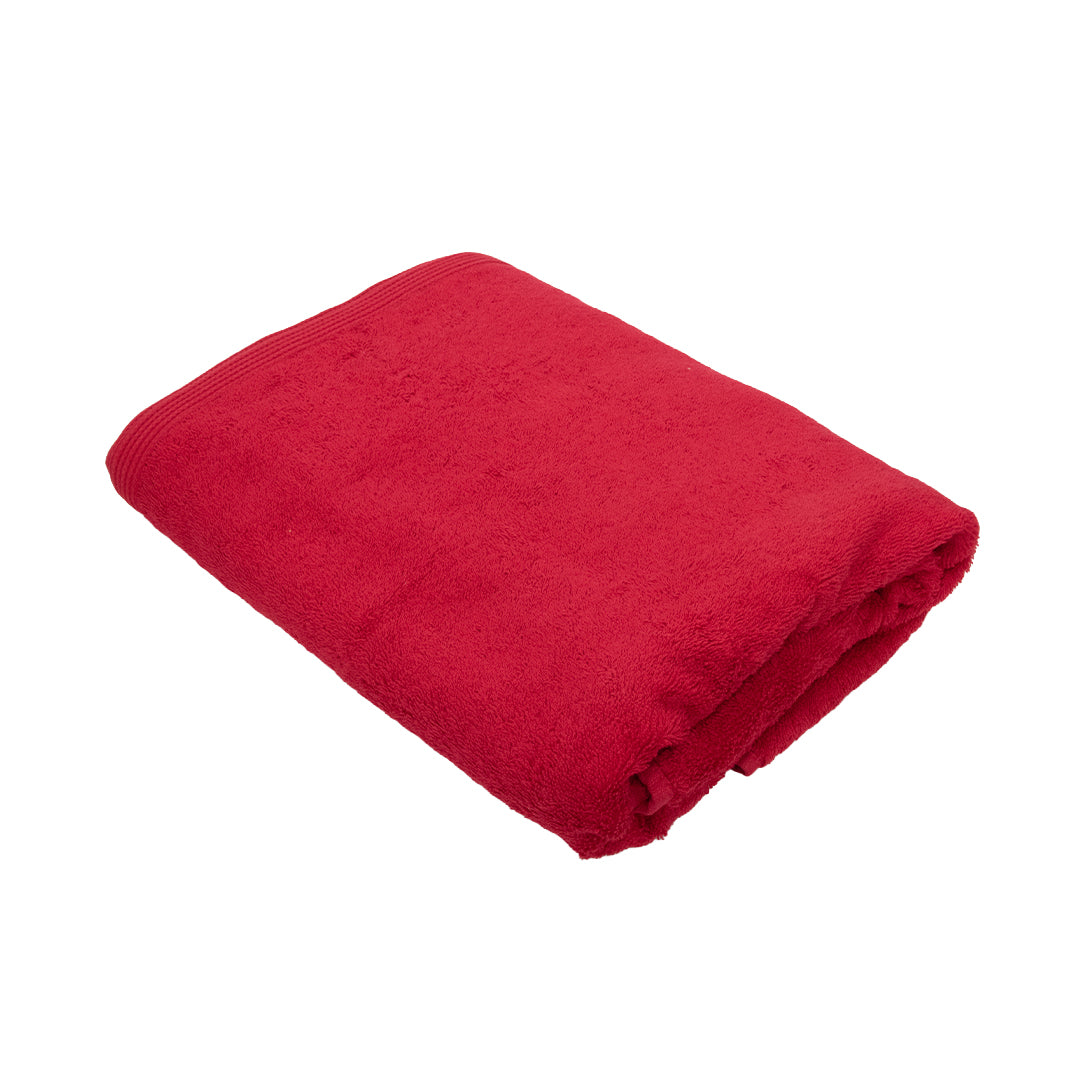 Toalla Grande 100X150 Cm Rojo