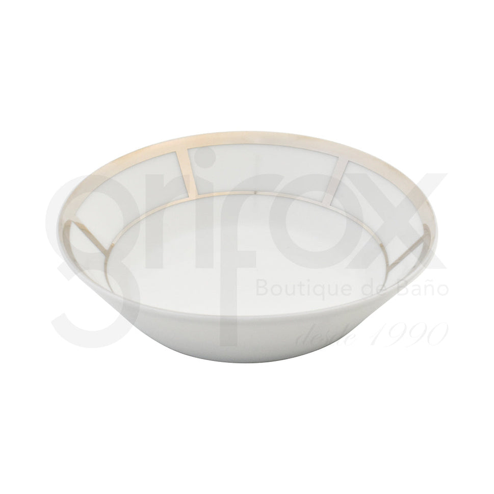 Jabonera Redonda / Soap Dish Cromo