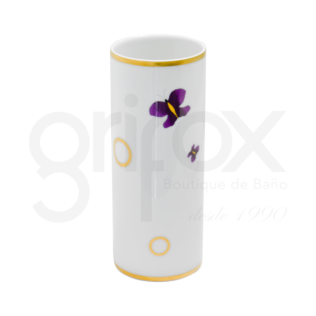 Florero De 20Cm dorado/ Vase Dorado