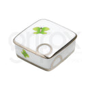 Cambiar a la imagen Caja Cuadradac/Tapa  Cromo / Pot 3