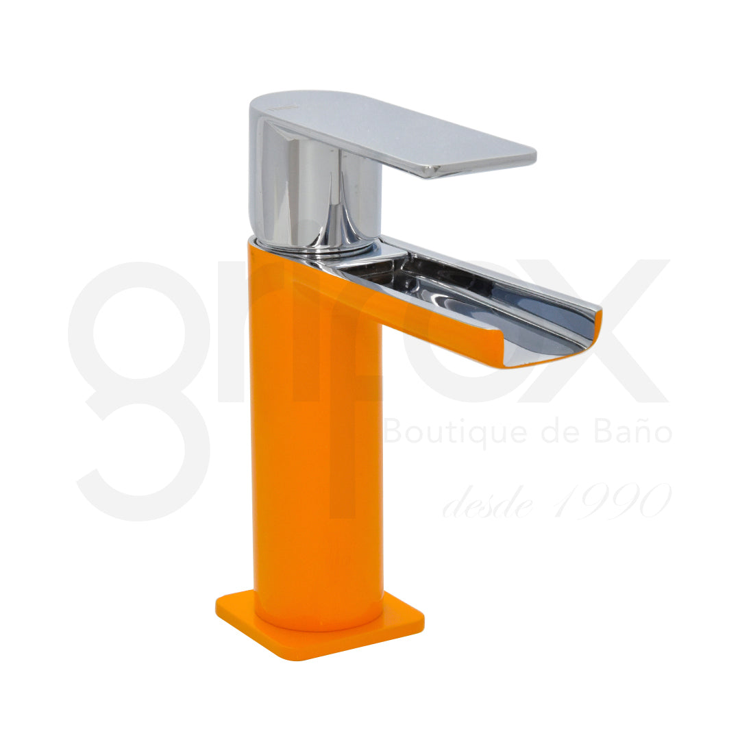 Griferia Lavamanos Monocontrol Cascada Con Desague Faucet Loft