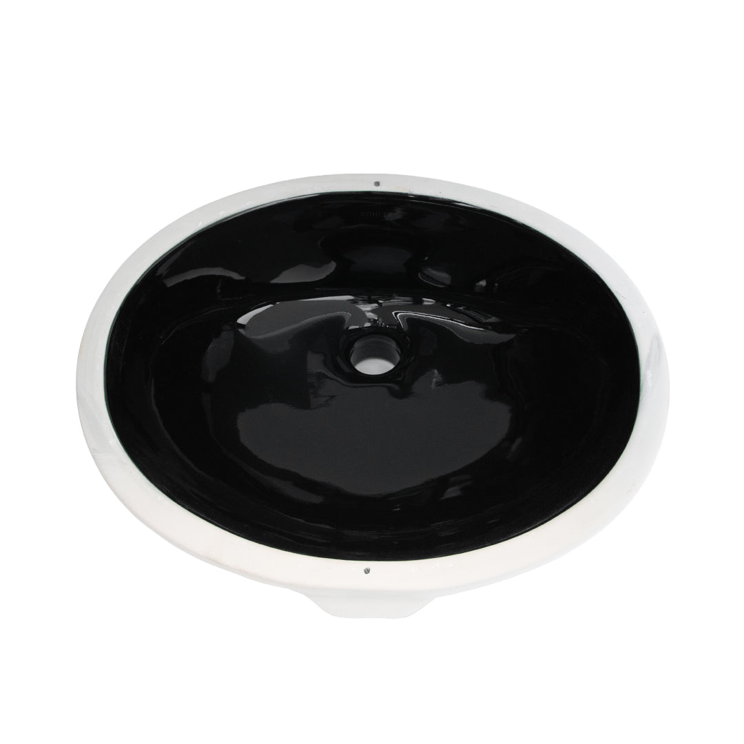 Lavamanos De Bajo Poner Ovalado 43X35X19Cm