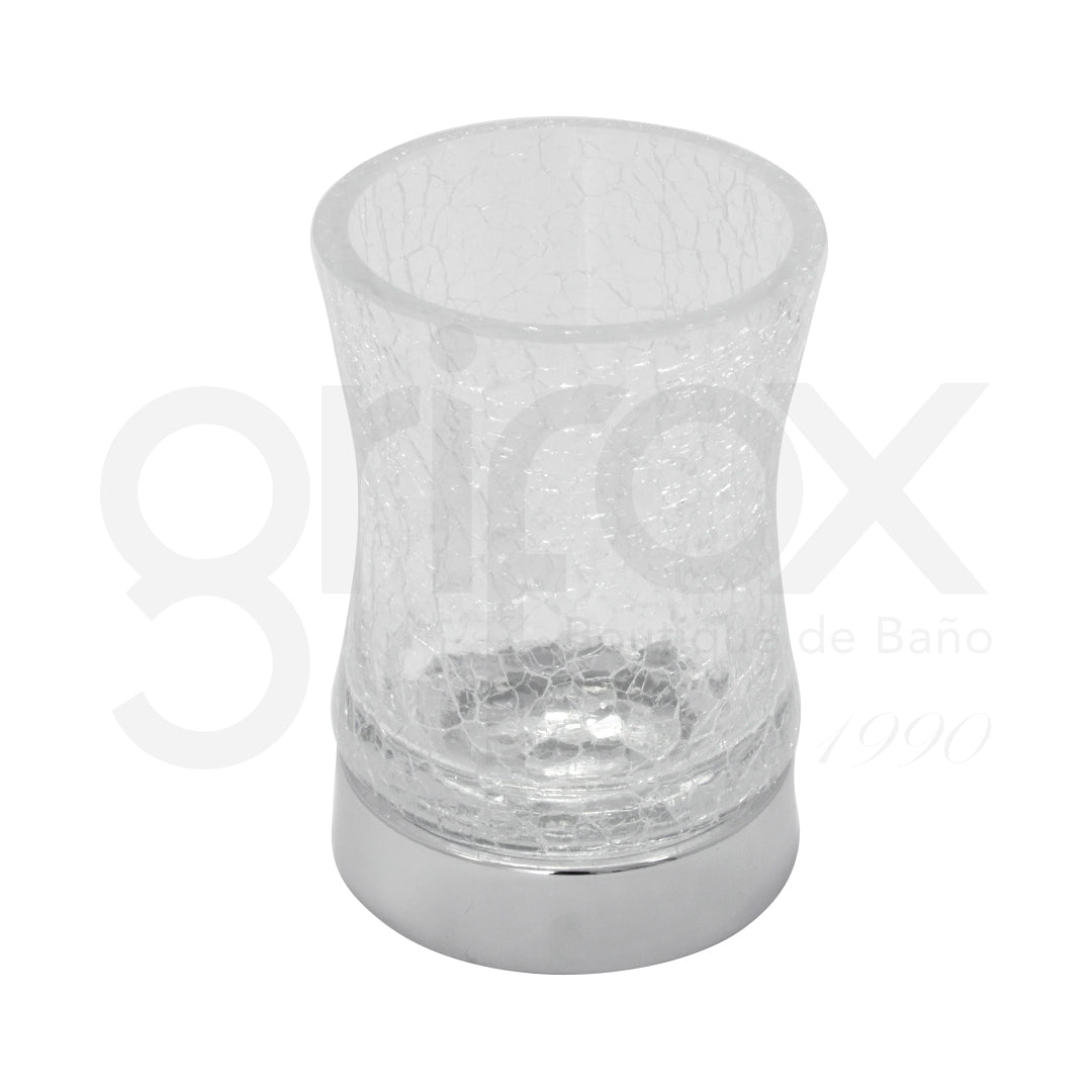 Portacepillos Cristal Craquel
