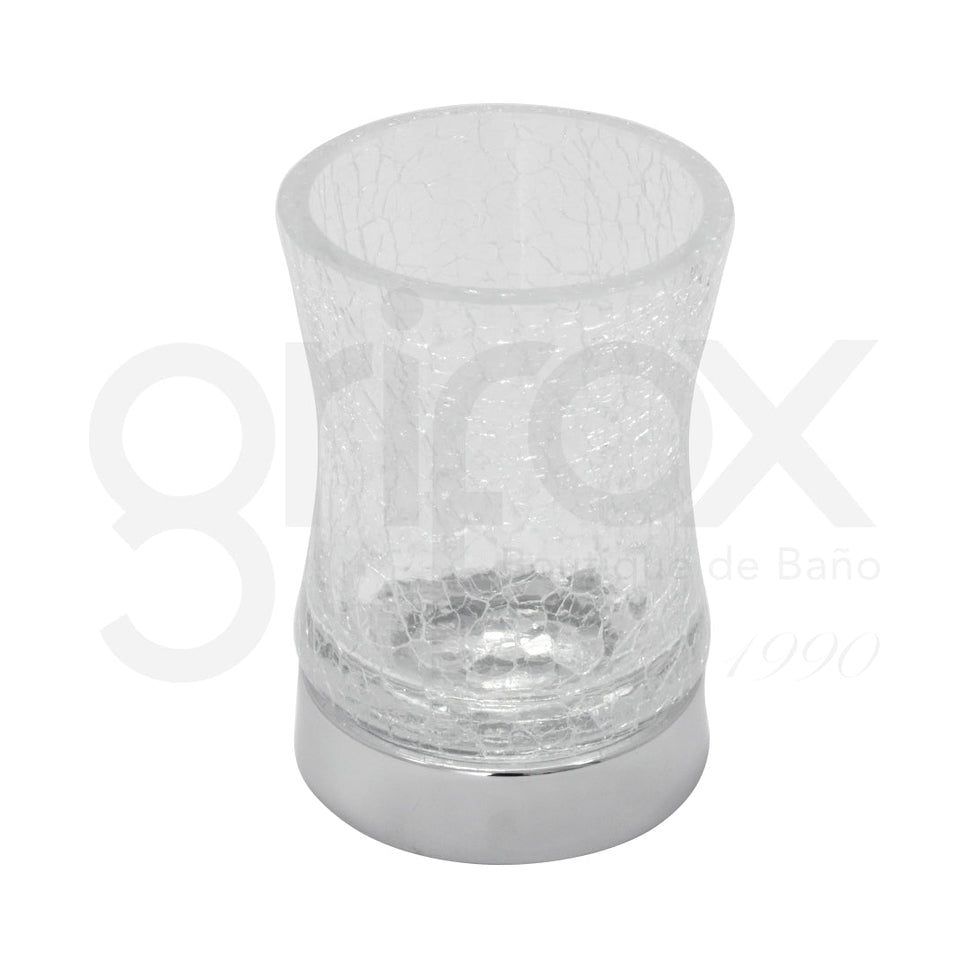 Portacepillos Cristal Craquel