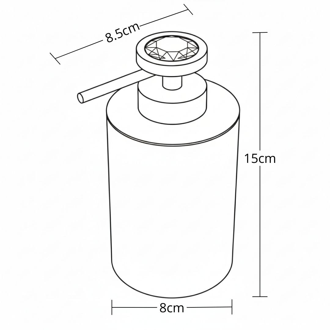 Dipensador De Jabon Sobreponer