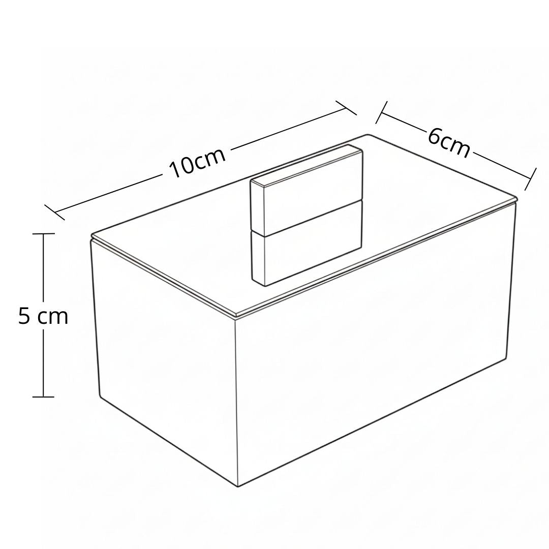 Porta Bastoncillos Box