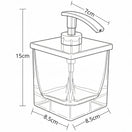 Cambiar a la imagen Dispensador  De Jabon Cuadrado Tranparente 2