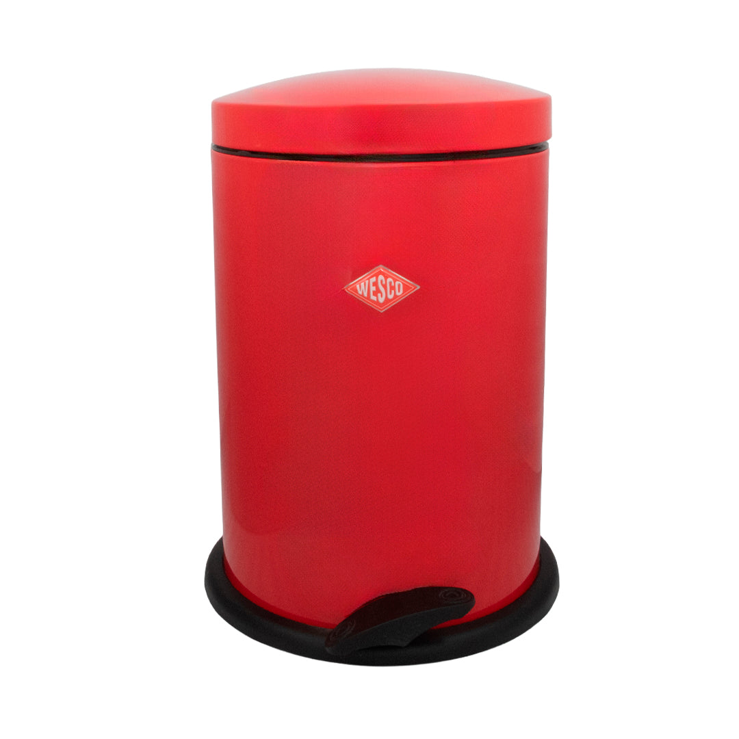 Papelera De Pedal 13 Lt Roja
