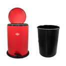Cambiar a la imagen Papelera De Pedal 13 Lt Roja 2