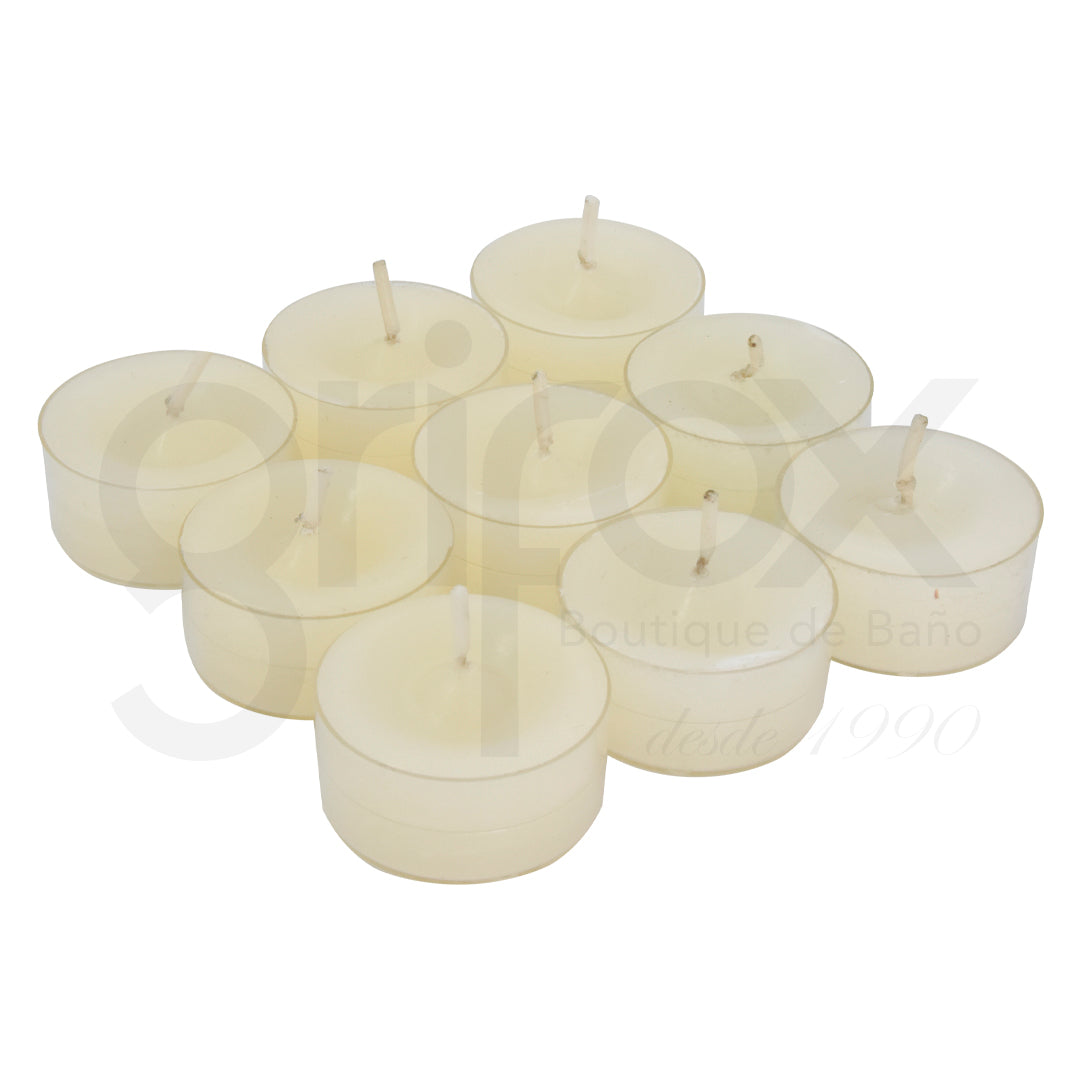 Set Velas X9 Beige