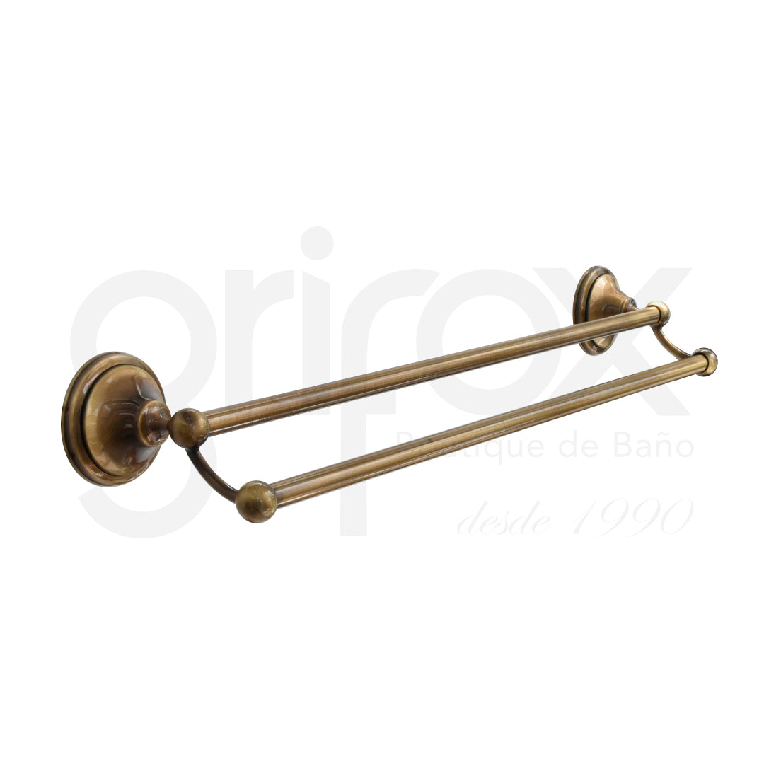 Toallero Barra Doble 60 Cm