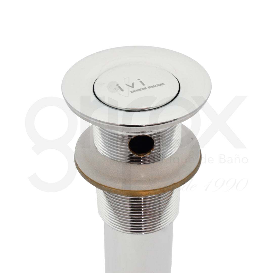 Desague Push Vaiven Con Rebosadero