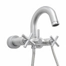 Cambiar a la imagen Griferia Jacuzzi Pared Con Teleducha 2