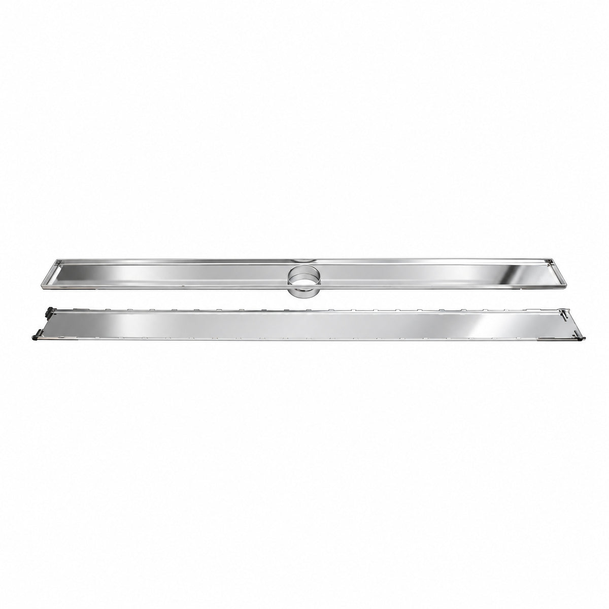 Rejilla De Piso Lineal 120X90Mm Doble Instalacion