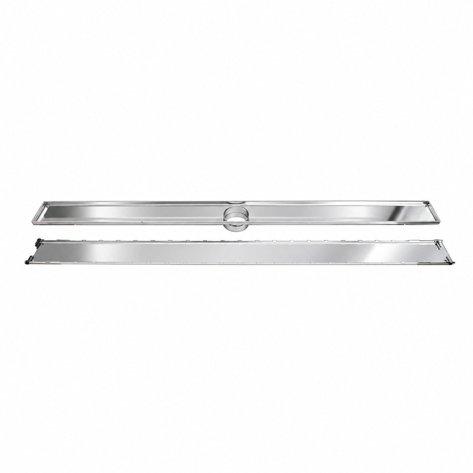 Rejilla De Piso Lineal 120X90Mm Doble Instalacion