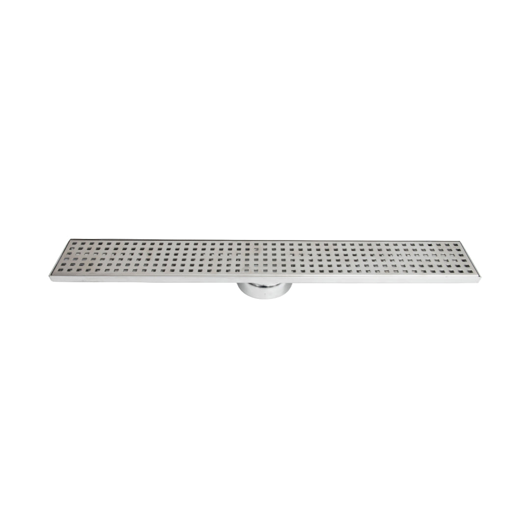 Rejilla De Piso Lineal 56X90Mm Con Huecos
