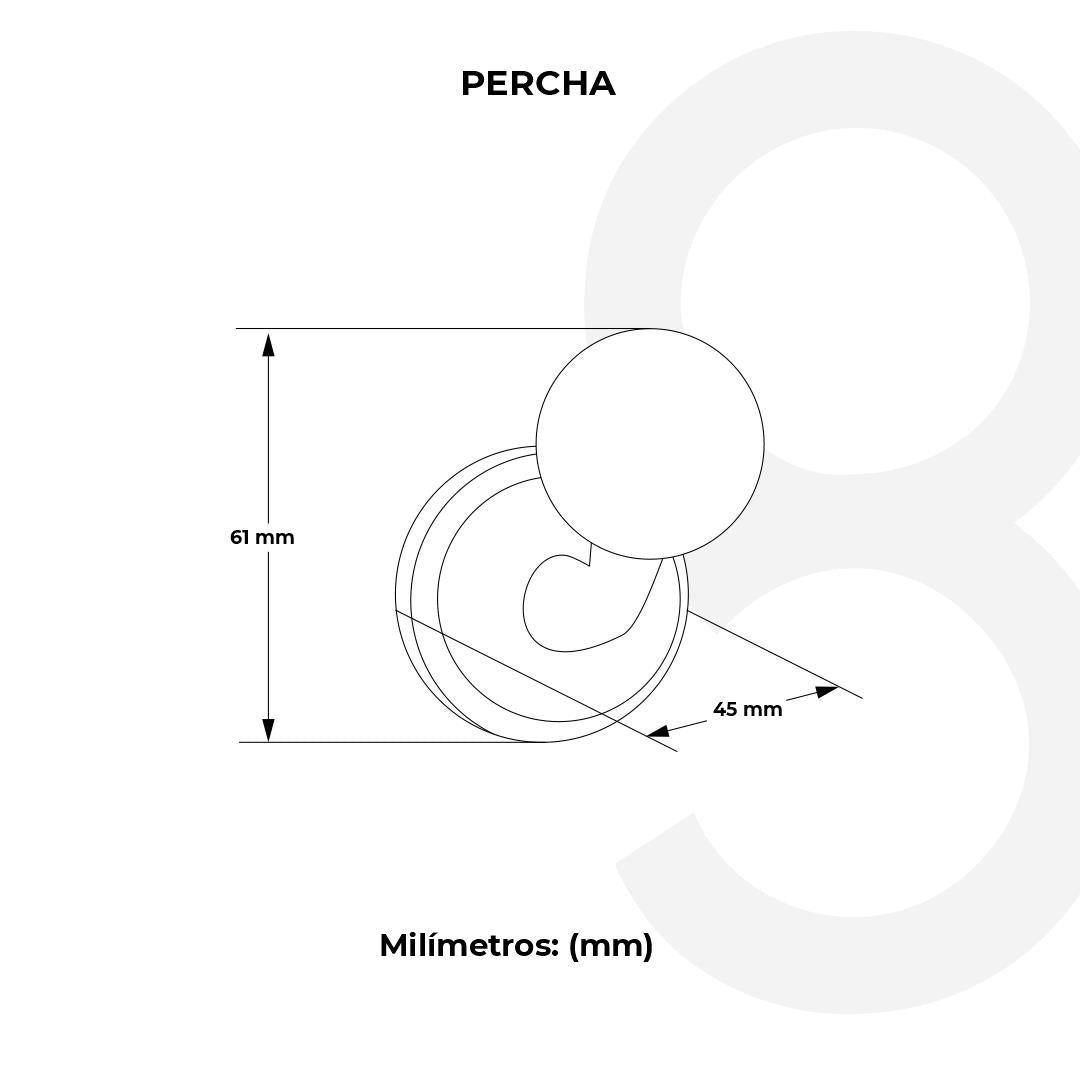Percha Sencilla