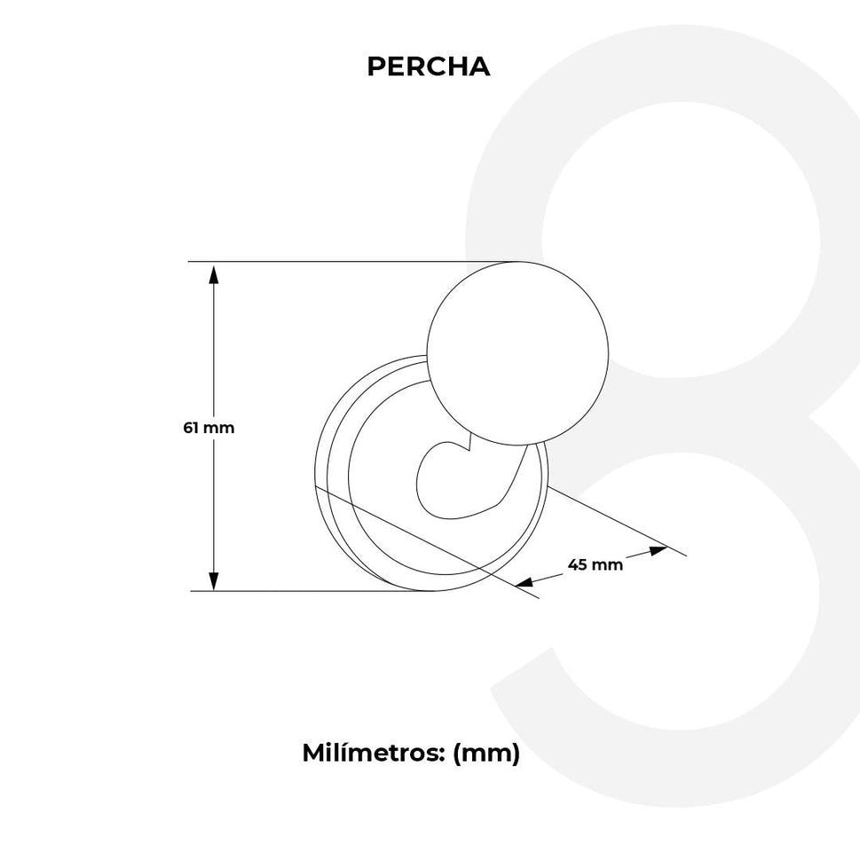 Percha Sencilla
