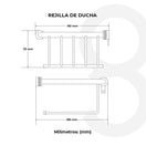 Cambiar a la imagen Rejilla De Ducha Esquinera 3