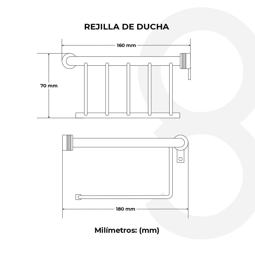 Rejilla De Ducha Esquinera