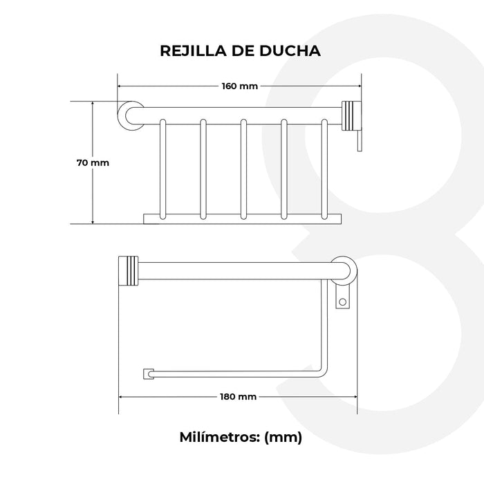 Rejilla De Ducha Esquinera